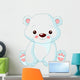 Fun zoo. Polar Bear Wall Decal