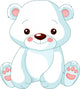 Fun zoo. Polar Bear Wall Decal