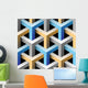 3D Seamless Pattern Wall Decal