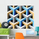 3D Seamless Pattern Wall Decal