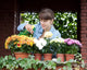 Gardener Caring for Plants