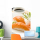 salmon sushi Wall Mural