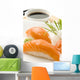 salmon sushi Wall Mural