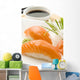 salmon sushi Wall Mural