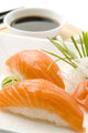 salmon sushi Wall Mural
