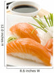 salmon sushi Wall Mural