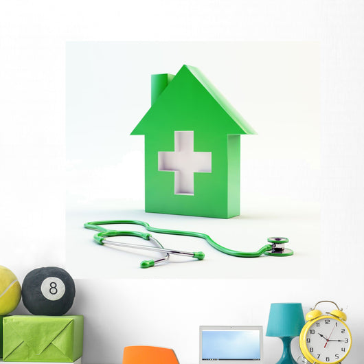 Domestic Healthcare Symbol Wall Decal