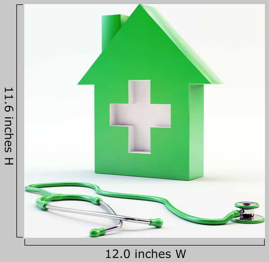 Domestic Healthcare Symbol Wall Decal