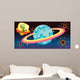 Cartoon Illustration Wall Mural