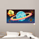 Cartoon Illustration Wall Mural