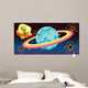 Cartoon Illustration Wall Mural