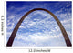 St Louis Arch Wall Mural