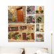 Collage Flowery Doorways to