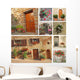 Collage Flowery Doorways to