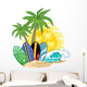 Palm Trees and Surfboards