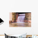 Indoors Waterfall Wall Decal