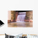 Indoors Waterfall Wall Decal