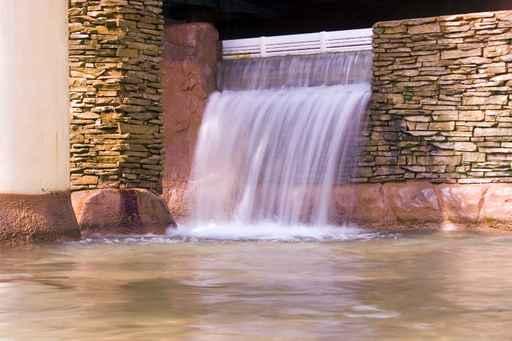 Indoors Waterfall Wall Decal