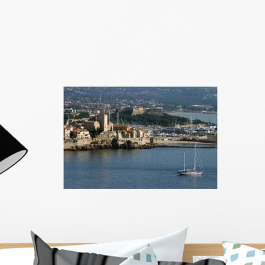 Cote D'azur Mediterranee Antibes Wall Decal