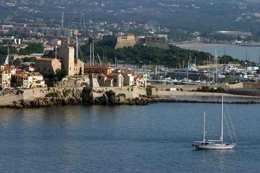 Cote D'azur Mediterranee Antibes Wall Decal
