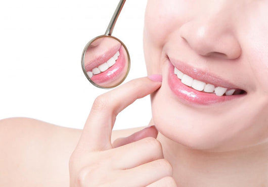 Healthy Woman Teeth and
