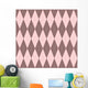 Seamless Argyle Pattern Wall Decal
