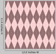 Seamless Argyle Pattern Wall Decal