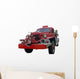 Antique Fire Truck Wall Decal