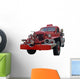 Antique Fire Truck Wall Decal