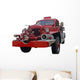 Antique Fire Truck Wall Decal