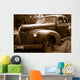 Rusty Old Car Wall Mural