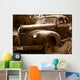 Rusty Old Car Wall Mural