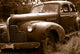 Rusty Old Car Wall Mural