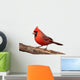 Cardinal Stump Wall Decal