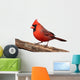 Cardinal Stump Wall Decal