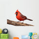 Cardinal Stump Wall Decal
