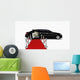 black limo and red carpet Wall Decal