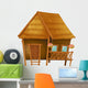 Cartoon hut Wall Decal