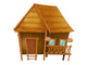 Cartoon hut Wall Decal
