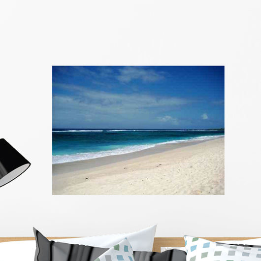 Blue Bay Beach Mauritius Wall Decal