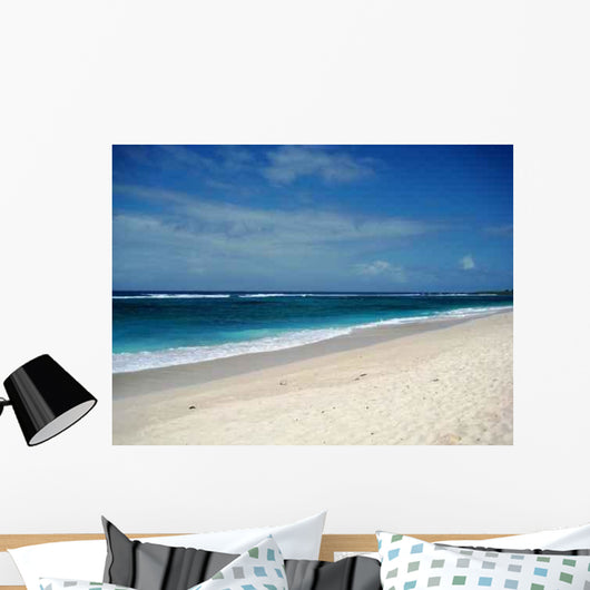 Blue Bay Beach Mauritius Wall Decal