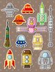 Rocket Stickers