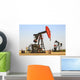 Oil well pump jacks at Bakken Oil Field near Estevan Wall Mural