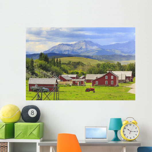 Bar U Ranch National Historic Site Wall Mural