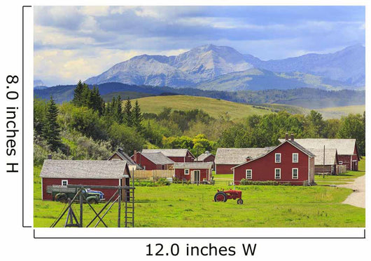 Bar U Ranch National Historic Site Wall Mural