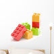 Construction Brick Blocks Wall Decal