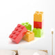 Construction Brick Blocks Wall Decal