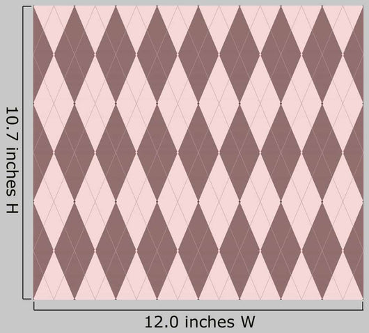 Argyle Seamless Pattern Wall Decal
