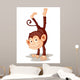 Monkey Wall Mural