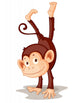Monkey Wall Mural